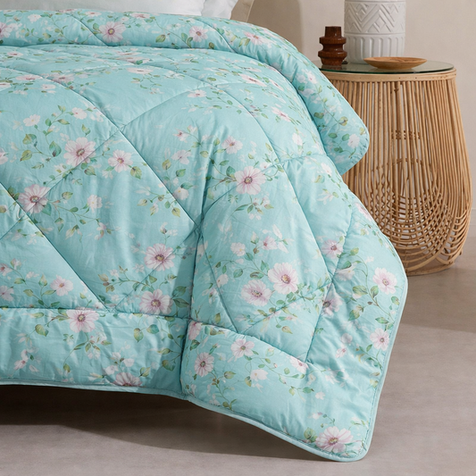 6 Pcs Quilted Comforter Set 418