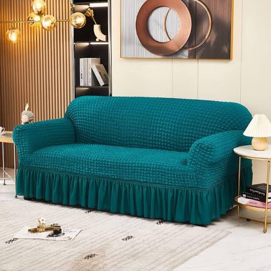 RUFFELED SUR SUCKER TURKISH SOFA COVER