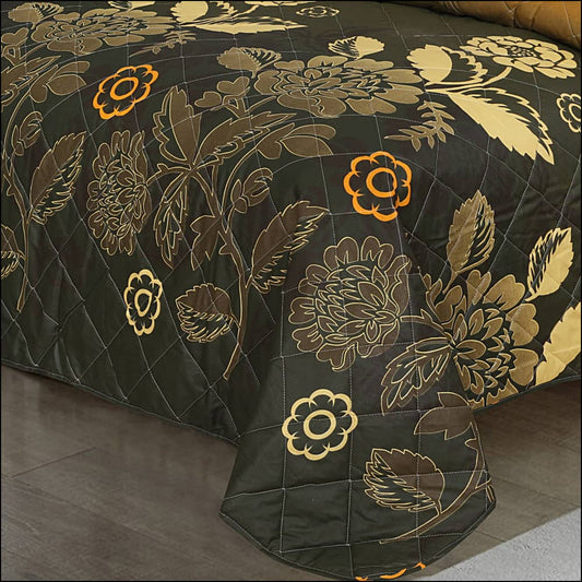 7 Pcs Quilted Comforter Set 301