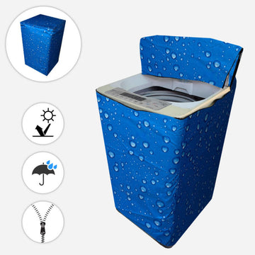 Waterproof Top Loaded Washing Machine Cover - Printed