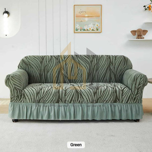 Zebra Velvet Stripe Sofa Cover