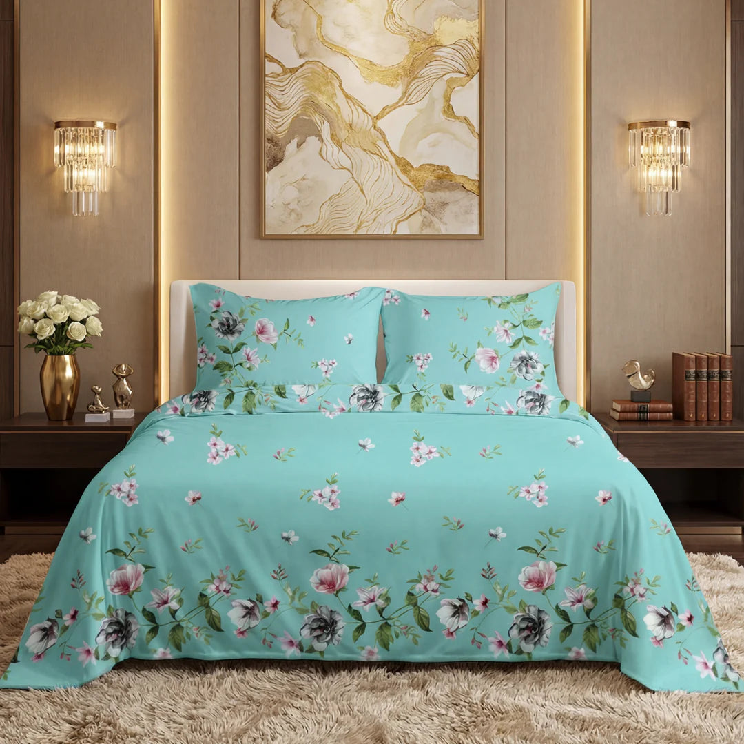 3 Pcs Bedsheet D # 202
