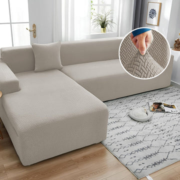 Stripe Jacquard Sofa Cover