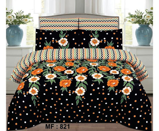 3 Pcs Bedsheet MF 821