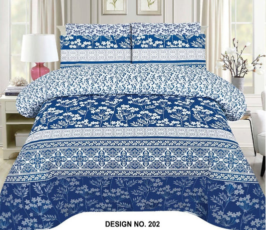 3 Pcs Bedsheet D # 202