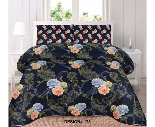 3 Pcs Bedsheet D # 173