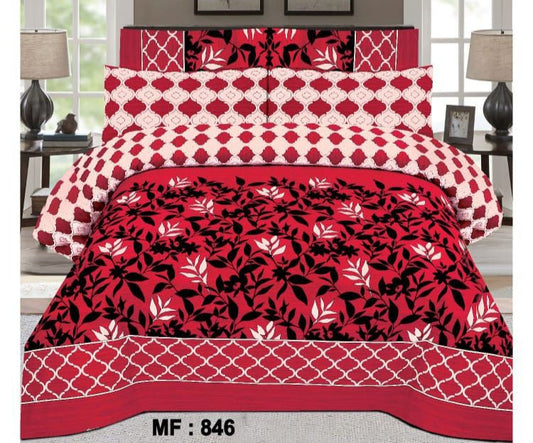 3 Pcs Bedsheet MF 846