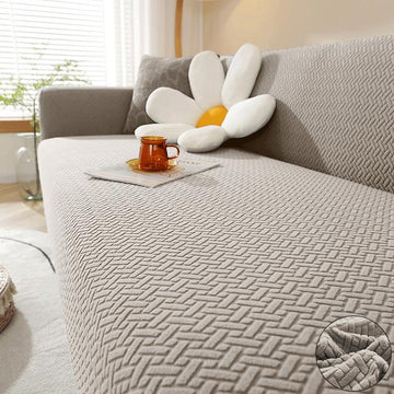 Stripe Jacquard Sofa Cover