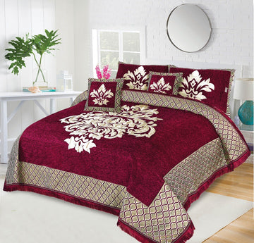 Fancy Velvet Bedsheet VB 251