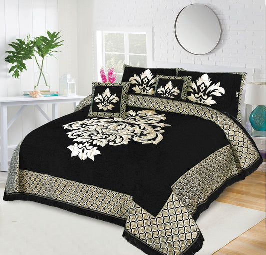 Fancy Velvet Bedsheet VB 253